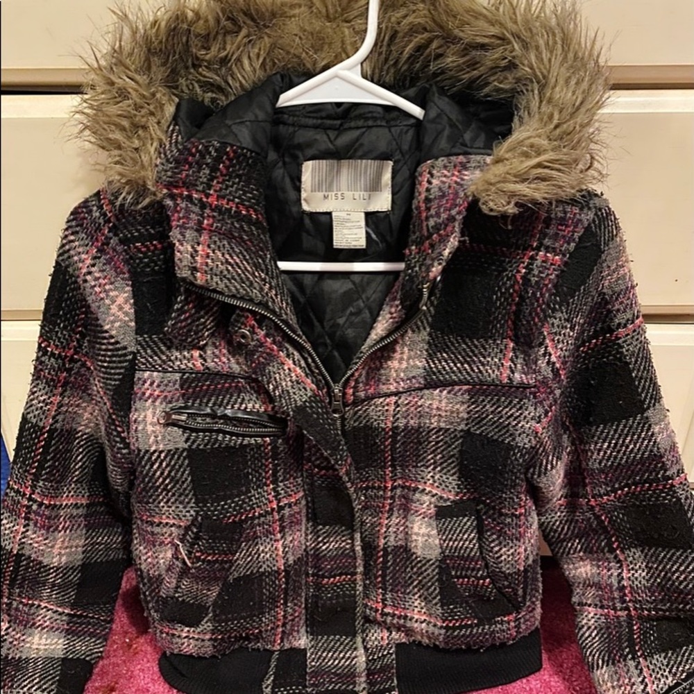 Miss Lili Winter Multi color Coat